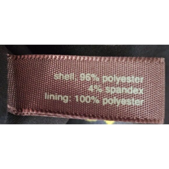 The Limited Womens Dress Size 6 A Line Black Pleated Front Side Zipper Lined - Picture 3 of 4